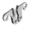 H125d Derailleur Hanger for Marin Scott Vitus H125d Alloy Rear Derailleur Hanger. Made with CNC technology. Lighter and more durable than the cast hanger. Assembly from outside with screw set, no