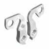 View from both sides H129d Derailleur Hanger for Guerciotti Eureka bikes H129d Alloy rear derailleur hanger, made with CNC technology. Lighter and more durable than the hanger series. Assembly from outside with screw