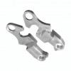 Вид с обеих сторон Велосипедный петух H1da для Shimano Direct Mount для Polygon Фрезерованный дюралюминиевый сменный кронштейн, крюк, держатель, подвес заднего переключателя скоростей, петух на велосипедные рамы