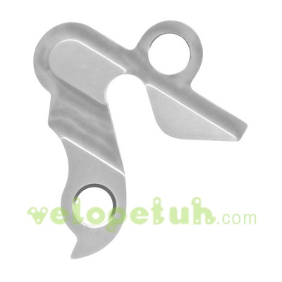 H368d: Фрезерованный велосипедный петух, Аналог Pilo D1089, Подвеска заднего переключателя, Серьга на раму