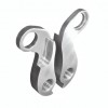 View from both sides H371dp Derailleur Hanger for Fuji Nevada, SST, Supreme bikes H371dp Alloy rear derailleur hanger, made with CNC technology. Lighter and more durable than the hanger series. Assembly from outside with