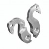 View from both sides H478d Derailleur Hanger for MBK, Nishiki bikes H478d Alloy Rear Derailleur Hanger for MBK Nishiki Allroads Cross Hybrid and others bike models. Made with CNC technology. Lighter and more durable than