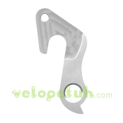 H820d: Фрезерованный сменный крюк переключателя, Дюралюминиевый кронштейн на задний дропаут, Петух на электро велосипед Bianchi E Vertic