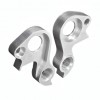 View from both sides H560d Derailleur Hanger for Bulls bikes H560d Rear Derailleur Hanger Thru-Axle for Bulls Carbon bike frames. For use with Standard mount Rear Derailleurs only. Assembly from inside with 1 screws,