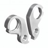 View from both sides H718d Derailleur Hanger for Marin bikes H718d Rear Derailleur Hanger for Marin aluminum cyclocross bike frames with 12mm thru-axle. Works with Sram and Shimano Standard Mount derailleurs (no direct