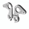 View from both sides H797d Derailleur Hanger for Look H797d Rear Derailleur Hanger Thru-Axle for Look Disc frame models. For use with standard derailleur hanger. Made with CNC technology. Lighter and more durable than