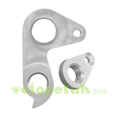 H797da: Фрезерованный Держатель заднего переключателя, Аналог LOOK 00028696 Pilo D1348, Велопетух, Серьга на раму велосипеда