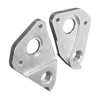 View from both sides H508d Derailleur Hanger for Lapierre bikes H508d Rear Derailleur Hanger for all Ghost Hybride ASX models from 2020 and Lapierre mountain bike frames with Thru-Axle. For use with Standard mount Rear