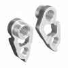 View from both sides H6940d Derailleur Hanger for Kross bike frames (DP-40) H6940d Rear Derailleur Hanger for Kross bike frames with Thru-Axle. For use with Standard mount Rear Derailleurs only. Assembly from inside.