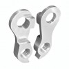 View from both sides H766d Derailleur Hanger for Mongoose Fireball bikes ( MHMG32 ) H766d Rear Derailleur Hanger Thru-Axle for bike frames. For use with Standard mount Rear Derailleurs only. Assembly from
