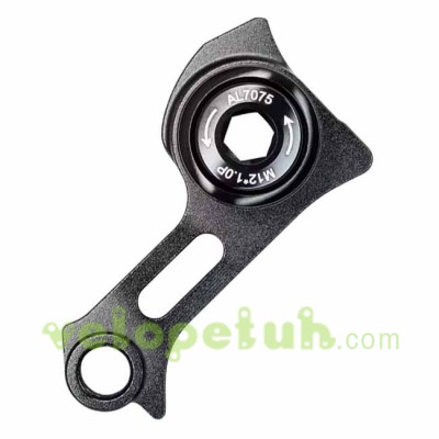 H852am: Фрезерованный универсальный подвес UDH, Крюк для переключателя Shimano Direct Mount, Серьга на раму с резьбой задней оси M12x1,0