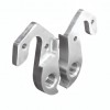 View from both sides H205d Derailleur Hanger for AM, Poison, Rose bikes H205d Alloy Rear Derailleur Hanger for AM, Poison, Rose and some other bike brands. Assembly from outside with 2 screws, threading in