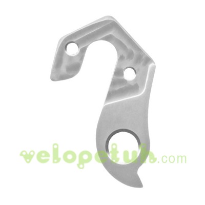 H205d: Фрезерованный держатель заднего переключателя AM Poison #3 ROSE Derailleur hanger 57, Велопетух аналог Pilo D658, Серьга на раму велосипеда