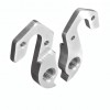 View from both sides H205da Derailleur Hanger for Poison Raleigh Rose bikes H205da Alloy Rear Derailleur Hanger for AM, Poison, Rose and some other bike brands. Made with CNC technology. Lighter and more durable than the