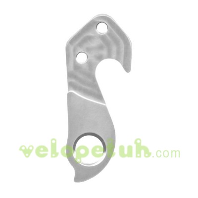 H214d: Держатель заднего переключателя, Фрезерованный велопетух H214d, Аналог Pilo D134, Серьга на раму велосипеда