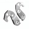 Вид с обеих сторон Велосипедный петух H216d для KHS, Decathlon, Marin, Scott Велопетух H216d - фрезерованный крюк на раму велосипеда. Служит для крепления заднего переключателя к раме. Крепится двумя винтами с наружной