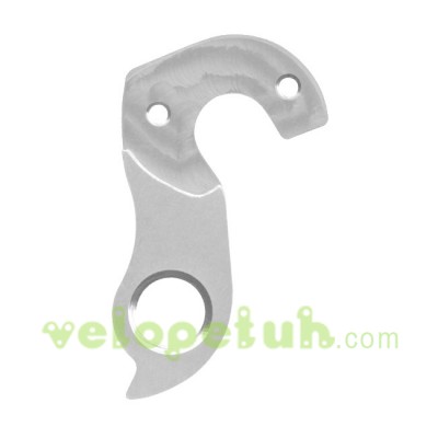 H218d: Фрезерованный крюк для перекидки Di2, Аналог Stevens E02_0014 0082312 Pilo D828, Кронштейн на задний дропаут, Петух велосипедный