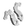 H280d Derailleur Hanger for Focus, Diamondback, Format bikes H280d Alloy Rear Replacement H280d Derailleur Hanger for Focus, Diamondback, Format bikes H280d Alloy Rear Replacement Derailleur Hanger. Assembly from outside with 2 screws, threading in hanger.
Compatible with models of