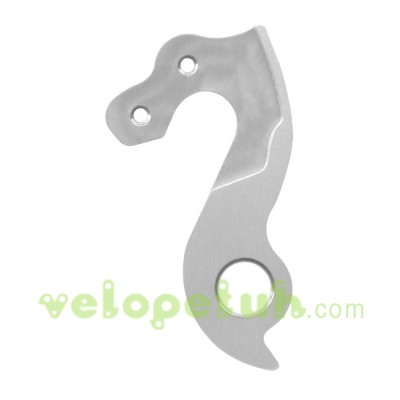 H311d: Фрезерованный кронштейн для переключателя, Аналог Bianchi C1355408 Pilo D1266, Велопетух на задний дропаут, Дюралюминиевый крюк на велосипед