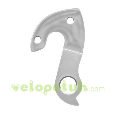 H314d: Съёмный фрезерованный велопетух Genesis GNSPR40001 Hanger 1, Крепление заднего переключателя, Крюк на раму, Петух на велосипед