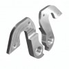 View from both sides H347d Derailleur Hanger for Staiger Ghost bikes H347d Alloy Rear Derailleur Hanger. Made with CNC technology. Lighter and more durable than the hanger series. Assembly from outside with 2 screws,