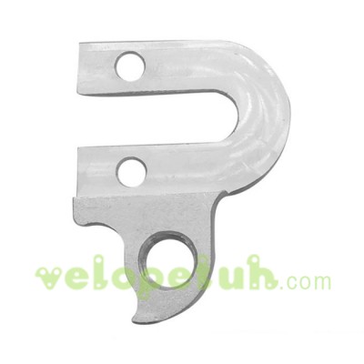 Велосипедный петух H362d для Atom Vendetta H362d: Серьга на раму велосипеда Atom Vendetta, Держатель заднего переключателя, Фрезерованный велопетух