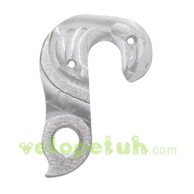 H381d: Петух на велосипед, Аналог Pilo D132, Держатель заднего переключателя, Серьга на раму, Фрезерованный велопетух