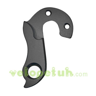 H399p: Фрезерованный велопетух Kross DP 50, Аналог Pilo D221, Держатель заднего переключателя, Серьга на раму велосипеда