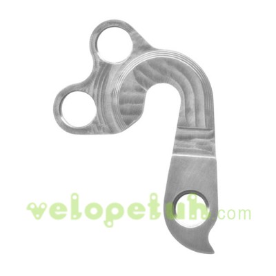 H39d: Replacement derailleur hanger, gear mech hanger, same as Pilo D141, dropout replacement for bikes