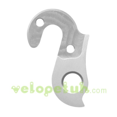 H411d: Кронштейн заднего переключателя, Серьга на раму, Дюралюминиевый петух для велосипеда, Фрезерованный велопетух, Аналог Marwi GH245