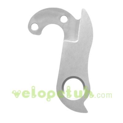 H424d: Держатель заднего переключателя, Фрезерованный велопетух, Аналог Pilo D162, Серьга на раму шоссейного велосипеда Giant TCR Pro