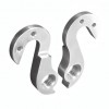 View from both sides H442d Derailleur Hanger for Boardman SLR Carbon Road Bike H442d Alloy Rear Derailleur Hanger, made with CNC technology. Lighter and more durable than the cast derailleur hanger. Assembly from outside