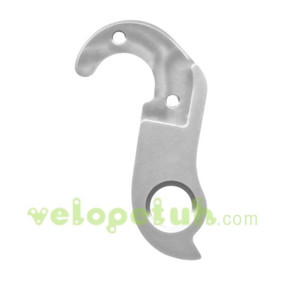 H466d: Держатель заднего переключателя, Аналог Pilo D957, Серьга на раму, Фрезерованный дюралюминиевый велопетух для велосипеда