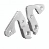 View from both sides H496d Derailleur Hanger for BMW Active Hybrid eBikes H496d Alloy Rear Derailleur Hanger for MBK Cross Hybrid and others bike models. Made with CNC technology. Lighter and more durable than the cast