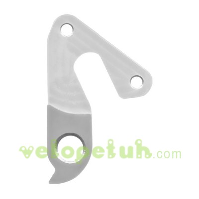 H862d: Велопетух для Coboc, Дюралюминиевый кронштейн на задний дропаут, Крепление задней перекидки, Фрезерованный рюк на раму электровелосипеда