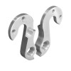 H988d Derailleur Hanger for Torpado bikes Alloy Rear Derailleur Hanger, made with CNC technology. Lighter and more durable than the cast derailleur hanger. Assembly from outside with 2 screws,