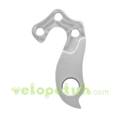 H301d: Тримач заднього перемикача, Фрезерований велогак, Аналог Pilo D131, Серьга на раму велосипеда