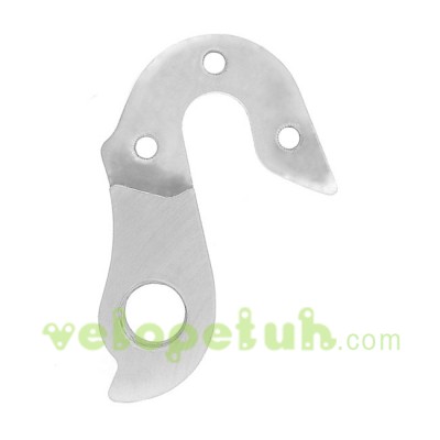 H335d: Держатель заднего переключателя, Серьга на раму велосипеда, Фрезерованный велопетух, Аналог Pilo D504