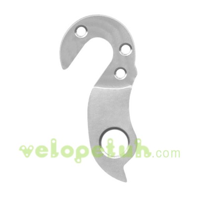 H449d: Серьга на раму Author, Foes, Hardrocx, Stark, Wheeler, Аналог Pilo D190, Кронштейн заднего переключателя, Фрезерованный велопетух