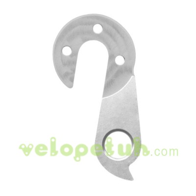 H930d: Держатель заднего переключателя, Фрезерованный велопетух, Аналог Pilo D520 Da Bomb Hanger DB-3, Серьга на раму велосипеда