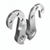 View from both sides H931d Derailleur Hanger for Everest GT vintage bikes Alloy Rear Derailleur Hanger, made with CNC technology. Lighter and more durable than the cast derailleur hanger. Assembly from outside with 3