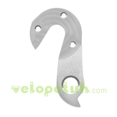 H934d: Фрезерованный велопетух, Аналог Pilo D451 Marwi GH 231, Дюралюминиевый кронштейн, Держатель заднего переключателя, Серьга на раму велосипеда