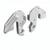 View from both sides H967d Derailleur Hanger for Flyer E-Bikes H967 Right Dropout with Derailleur Hanger for QR hubs for FLYER e-bikes with Next Generation Panasonic battery from 2014 and derailleur gears. Suitable for