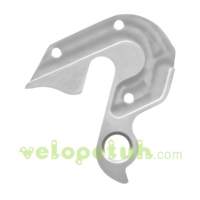 H967d: Задний правый дропаут с держателем заднего переключателя на электровелосипед TS серии, Аналог Flyer # 1916 Part 128492, Фрезерованный петух