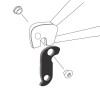 Buy Derailleur Hanger Rocky Mountain #109834UAT, Fits for Rocky Mountain Element Slayer Switch Edge Vertex Salsa Confluence gravel GRX 600 2x Flat Bar CUES 11 Flat Bar Altus Sram Apex 1 Cycle Models 