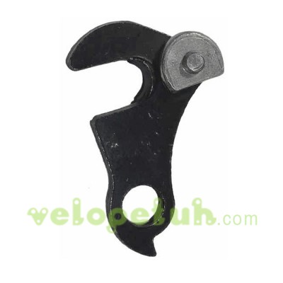 H355: Серьга на стальную раму велосипеда, Стальной велопетух адаптер, Кронштейн для крепления заднего переключателя