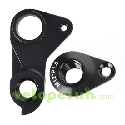 H534: Держатель заднего переключателя, Серьга на раму велосипеда, Аналог Pilo D1139, Велопетух