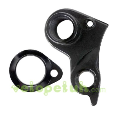 H724: Держатель заднего переключателя, Велопетух, Серьга на раму Airwolf, Петух велосипедный