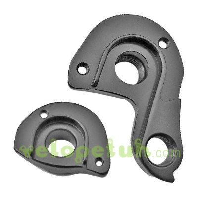 H439b: Сменный крюк Superior 013.0002.00098 377, Аналог Pilo D1084, Задний дропаут на раму с осью 12мм, Кронштейн для перекидки, Петух на велосипед