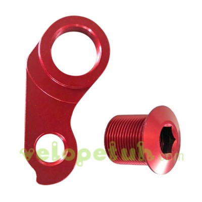 H837: Сменный крюк на задний дропаут 00007956, Аналог Pilo D913, Серьга на карбоновую алюминиевую MTB раму Look, Петух для велосипеда 